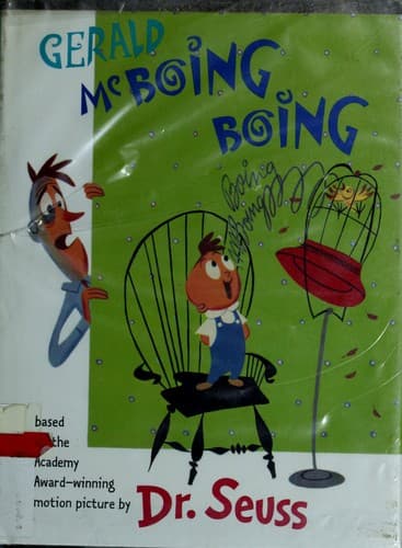 Portada de Gerald McBoing Boing
