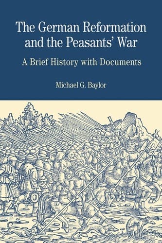 Portada de The German Reformation and the Peasants' War