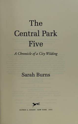 Portada de The Central Park Five