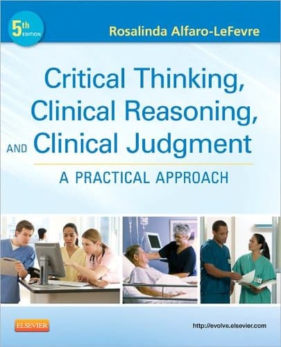 Portada de Critical thinking, clinical reasoning, and clinical judgment