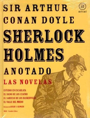 Portada de Sherlock Holmes anotado