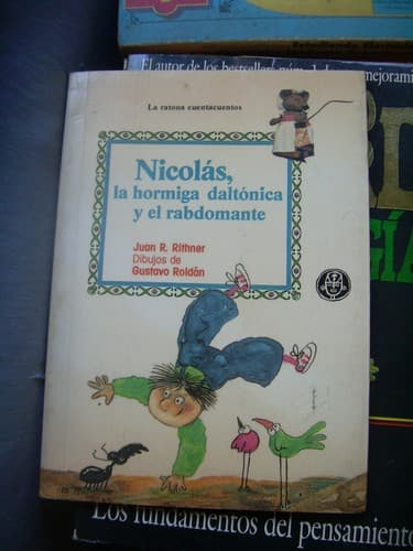 Portada de Nicolás y la hormiga daltónica