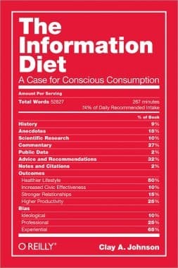 Portada de The Information Diet