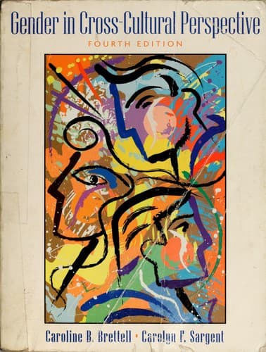 Portada de Gender in cross-cultural perspective