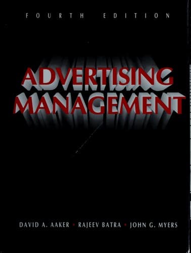 Portada de Advertising management