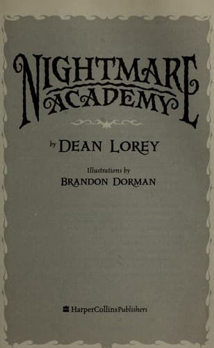 Portada de Nightmare Academy