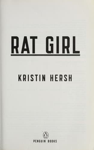Portada de Rat girl