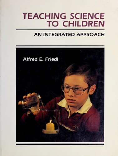 Portada de Teaching science to children