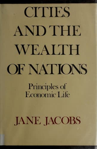 Portada de Cities and the wealth of nations