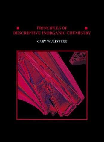 Portada de Principles of Descriptive Inorganic Chemistry