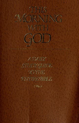 Portada de This morning with God