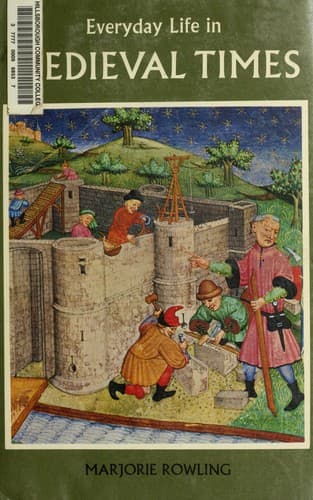 Portada de Everyday life in Medieval times.