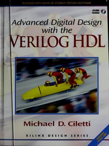 Portada de Advanced digital design with the Verilog HDL