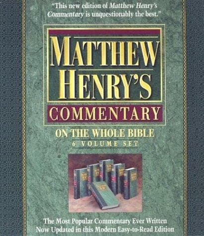 Portada de Matthew Henry's Commentary on the Whole Bible