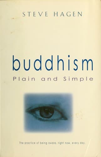 Portada de Buddhism plain and simple