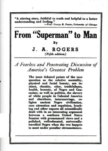 Portada de From "superman" to man