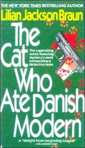 Portada de The cat who ate Danish modern