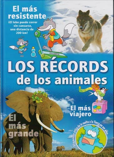 Portada de Los récords de los animales