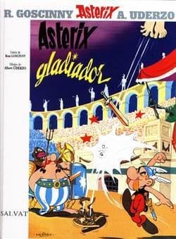 Portada de Astérix gladiador