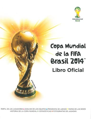 Portada de Copa Mundial dela FIFA Brasil 2014: Libro Oficial