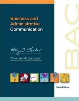 Portada de Business and administrative communication