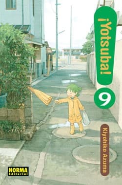 Portada de ¡Yotsuba! 9