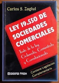 Portada de Ley 19.550 de Sociedades Comerciales