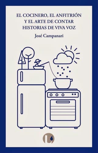 Portada de El anfitrión, el cocinero y el arte de contar historias de viva voz
