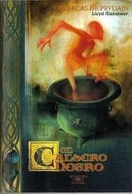 Portada de El Caldero Negro / The Black Cauldron (Cronicas de Prydain)