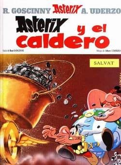 Portada de Astérix y el caldero
