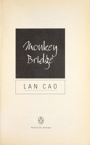 Portada de Monkey bridge