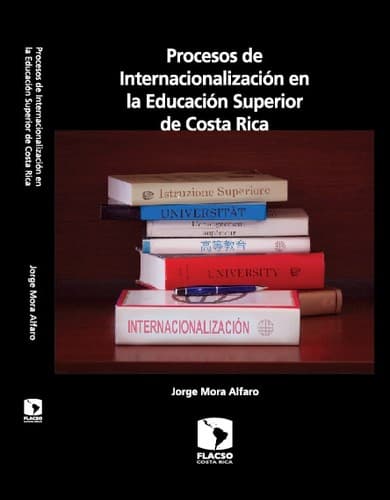 Portada de Procesos de internacionalización en la educación superior de Costa Rica