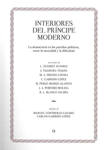 Portada de Interiores del príncipe moderno