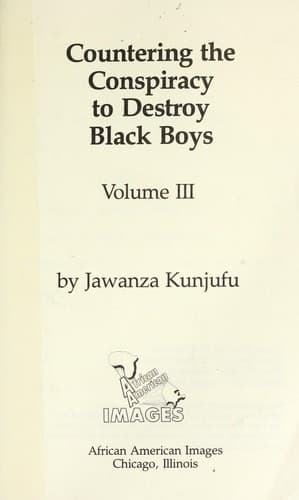 Portada de Countering the conspiracy to destroy black boys