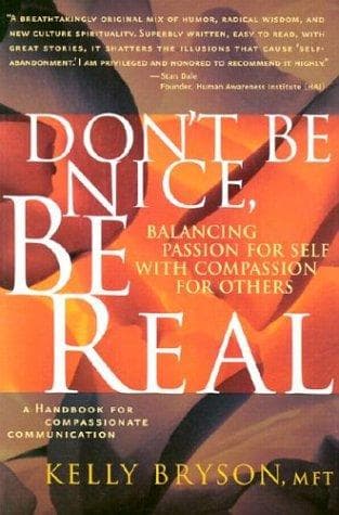 Portada de Don't Be Nice, Be Real