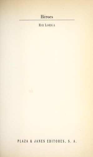 Portada de Heroes