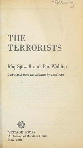 Portada de The terrorists