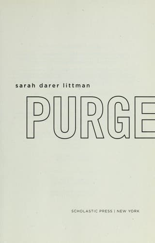 Portada de Purge