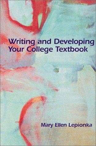 Portada de Writing and Developing Your College Textbook