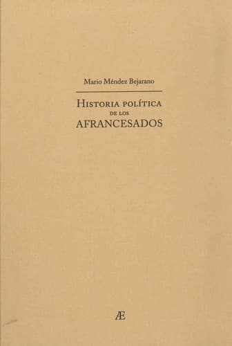 Portada de Historia política de los afrancesados