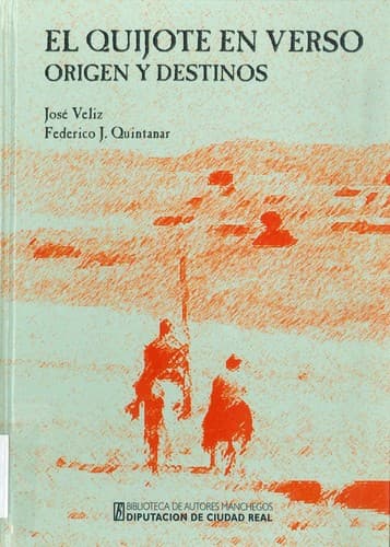 Portada de El Quijote En Verso