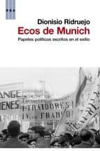 Portada de Ecos de Munich