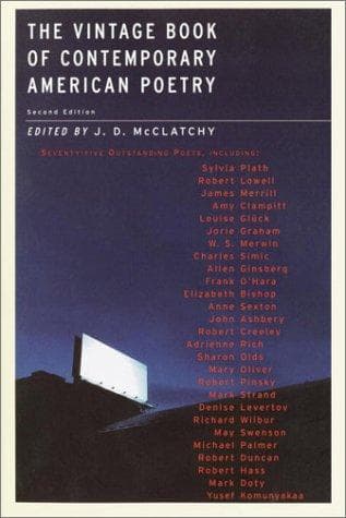 Portada de The Vintage book of contemporary American poetry