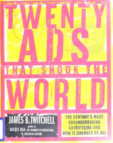 Portada de Twenty ads that shook the world