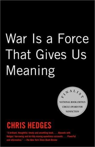 Portada de War Is a Force that Gives Us Meaning