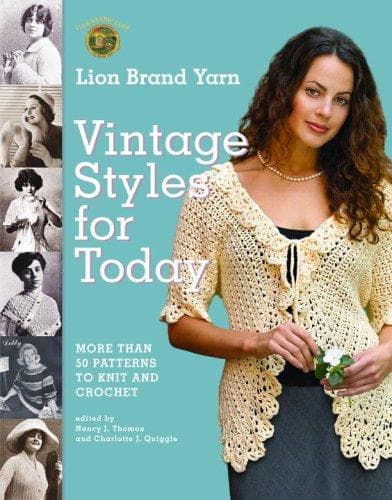 Portada de Lion Brand Yarn Vintage Styles for Today