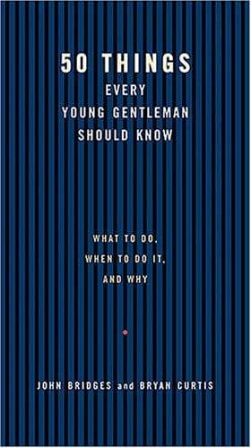 Portada de 50 Things Every Young Gentleman Should Know