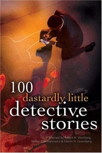 Portada de 100 dastardly little detective stories