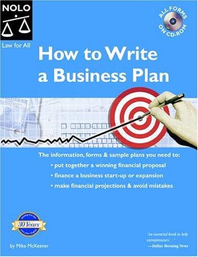 Portada de How To Write A Business Plan