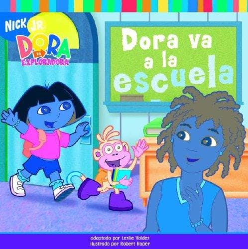 Portada de Dora va a la escuela (Dora Goes to School) (Dora La Exploradora/Dora the Explorer (Spanish))